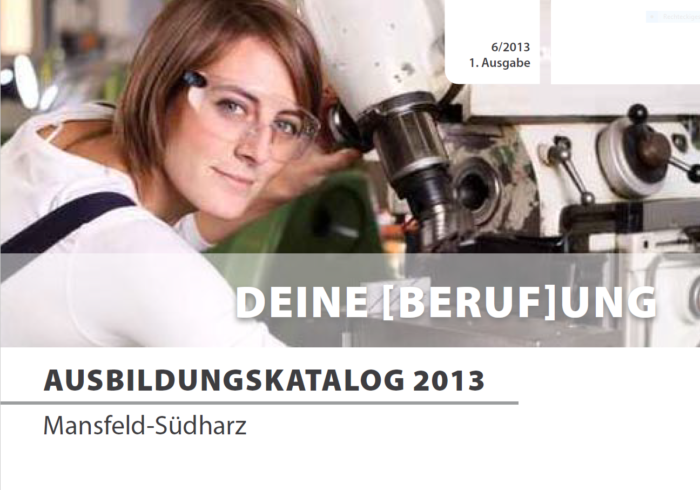Screenshot Ausbildungsatlas 2013 Deckblatt